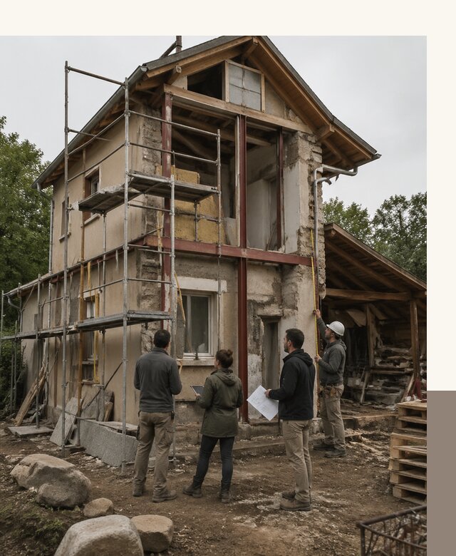 Реконструкция загородного дома под ключ в Сыктывкаре от бюро